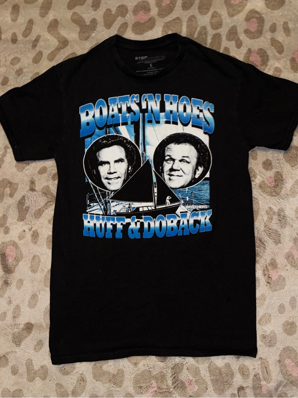 🚤 Step Brothers Boats ‘N’Hoes Short-Sleeve Graphic Tee 🚤